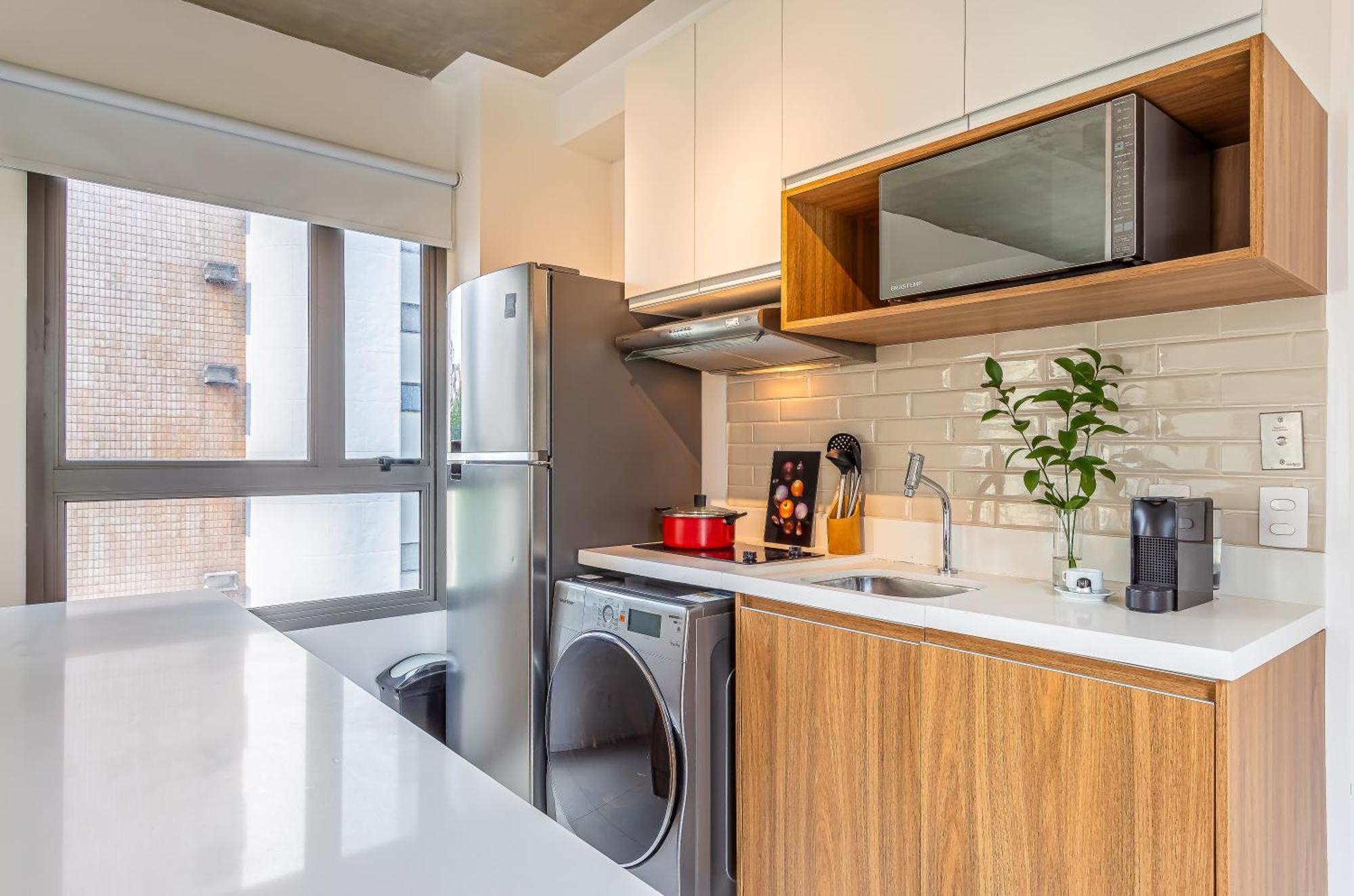 Predio Residencial Moderno Proximo Ao Parque Do Ibirapuera - Next Vila Nova 圣保罗 客房 照片