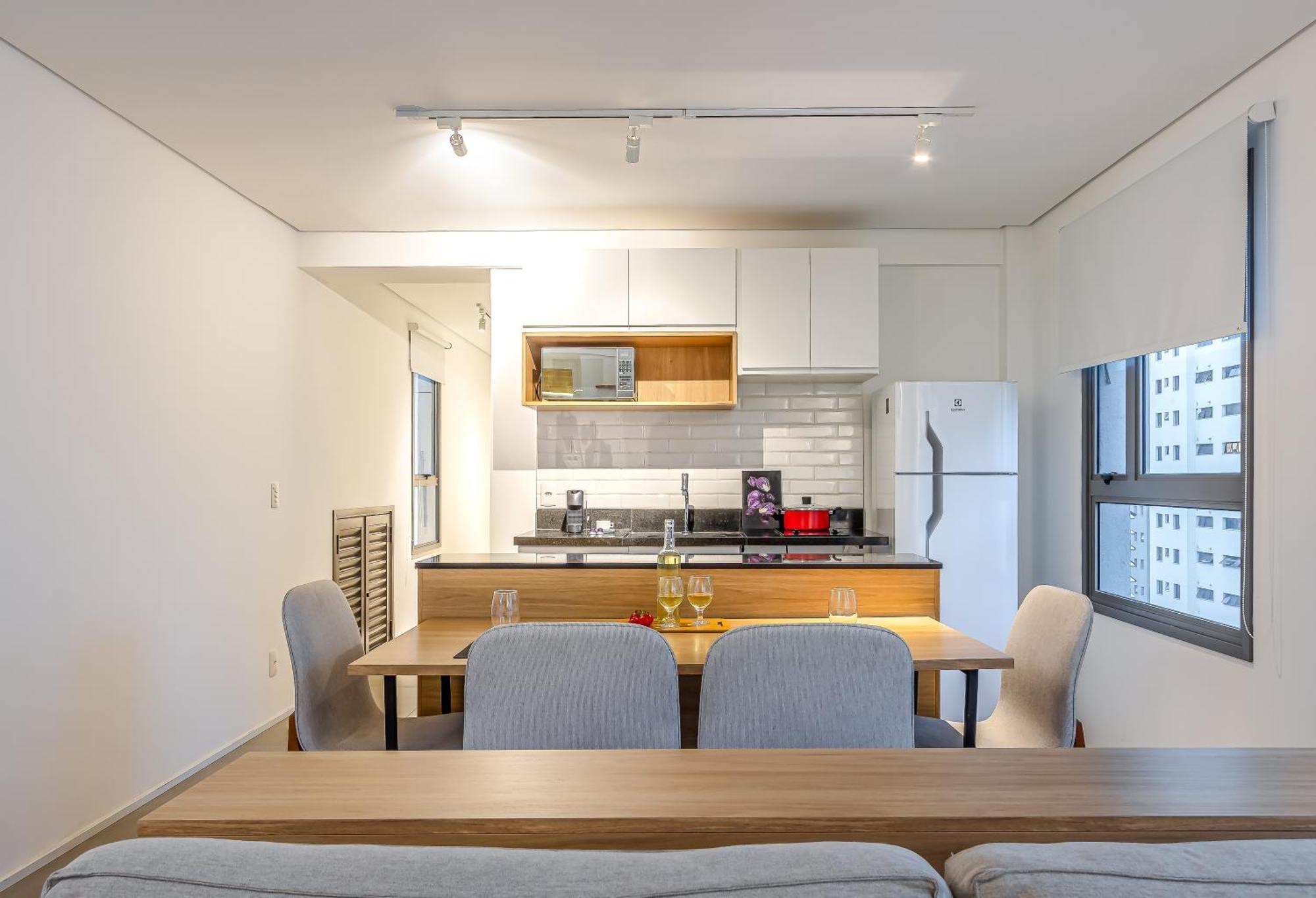 Predio Residencial Moderno Proximo Ao Parque Do Ibirapuera - Next Vila Nova 圣保罗 客房 照片