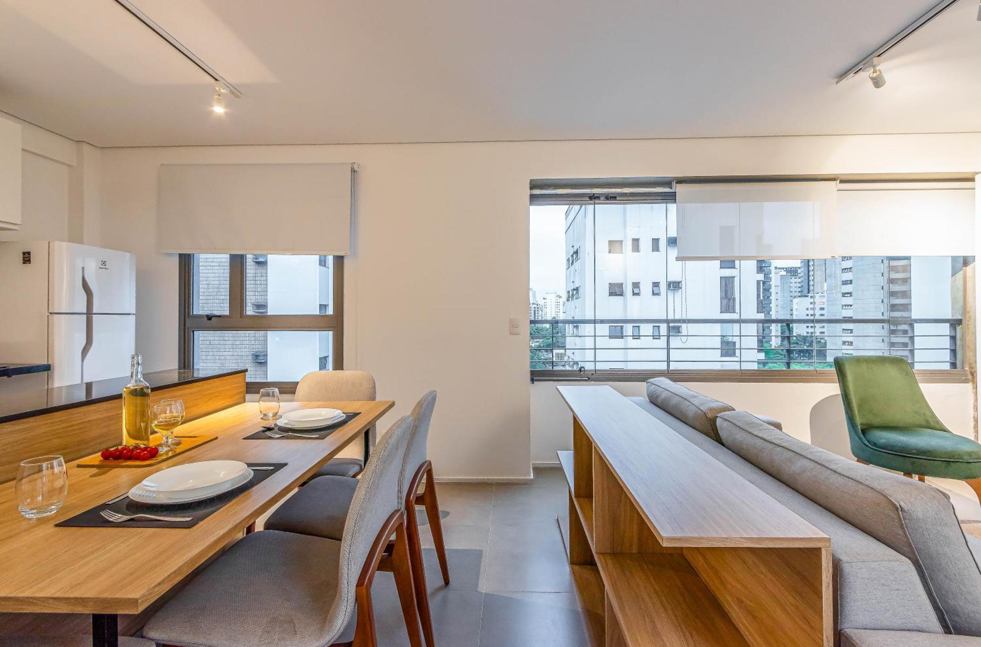 Predio Residencial Moderno Proximo Ao Parque Do Ibirapuera - Next Vila Nova 圣保罗 客房 照片