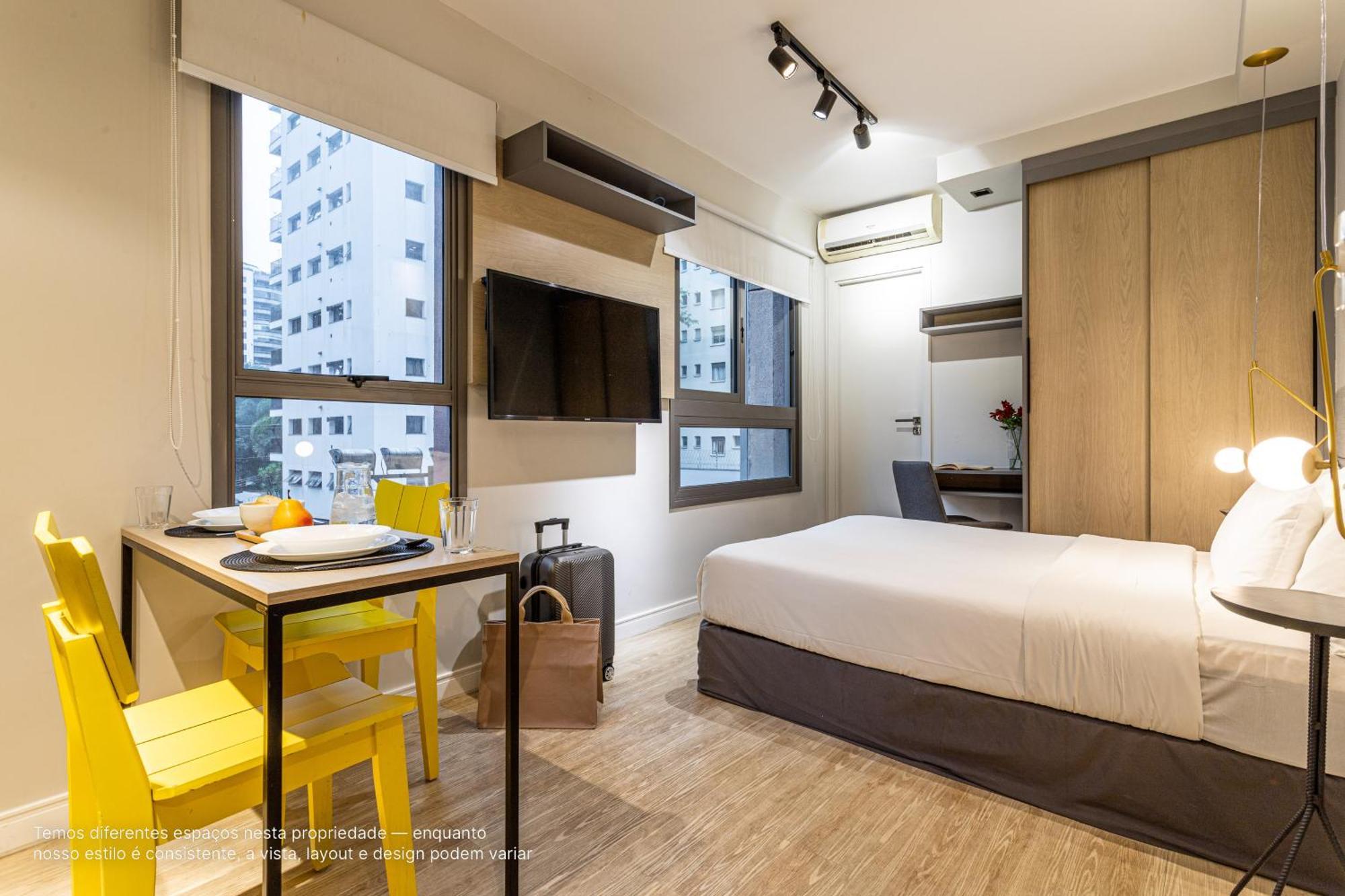 Predio Residencial Moderno Proximo Ao Parque Do Ibirapuera - Next Vila Nova 圣保罗 客房 照片