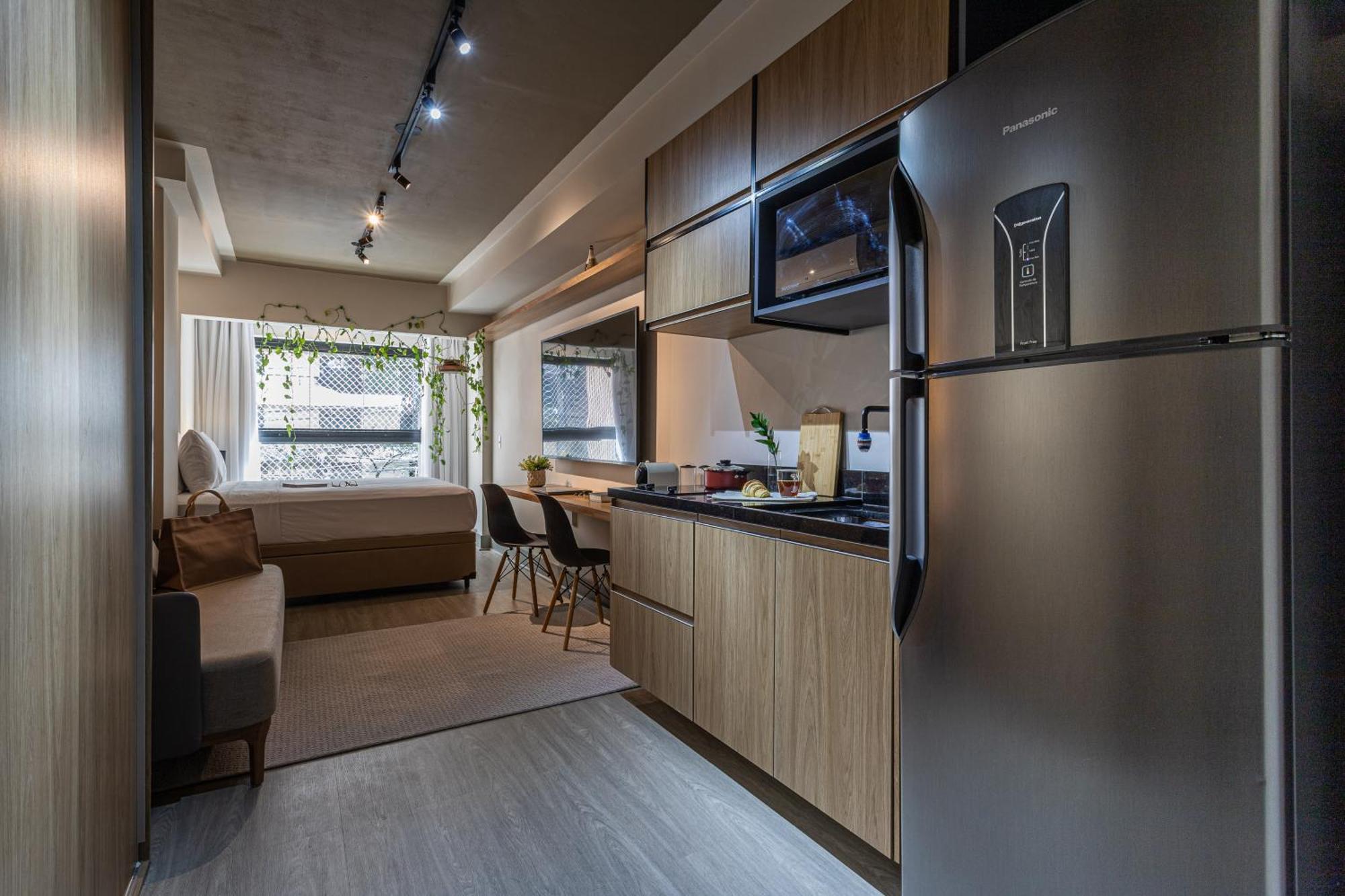 Predio Residencial Moderno Proximo Ao Parque Do Ibirapuera - Next Vila Nova 圣保罗 客房 照片